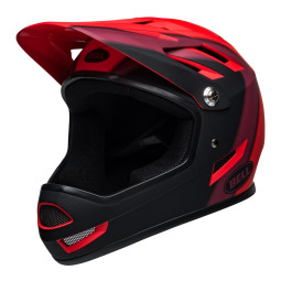 KASK FULL BELL SANCTION, CZERWONY/CZARNY,