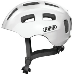 KASK ROWEROWY JR ABUS YOUN-I 2.0, PEARL WHITE,
