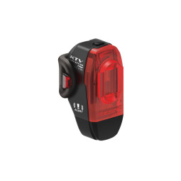 LAMPKA TYLNA LEZYNE KTV STVZO ALERT, 11LM, USB,BLK