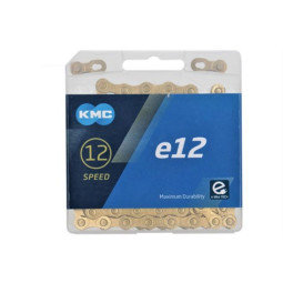 ŁAŃCUCH DO E-BIKE KMC E12 X130 TI-N, ZŁOTY