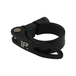 OBEJMA PODSIODŁOWA 1P Z ZAMYKACZEM 34.9, CZARNA