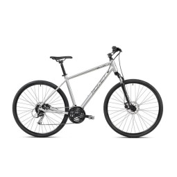 ROWER CROSS ROMET ORKAN 3 M, SREBRNO CZARNY, 18