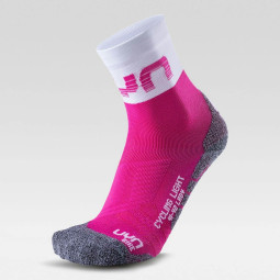 SKARPETKI ROW. UYN LADY CYCLING LIGHT, PINK,