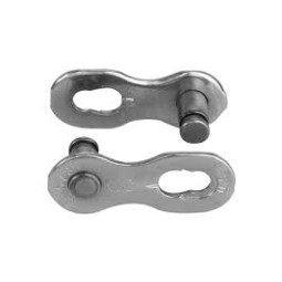 SPINKA DO ŁAŃCUCHA KMC 11NR EPT, SREBRNY, 2 SZTUKI