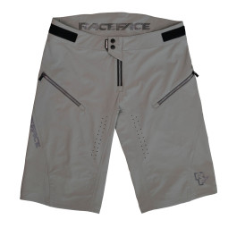 SPODENKI ROW. RACE FACE INDY SHORTS, SZARY, XL