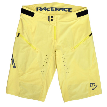 SPODENKI ROW. RACE FACE INDY SHORTS, ŻÓŁTY,