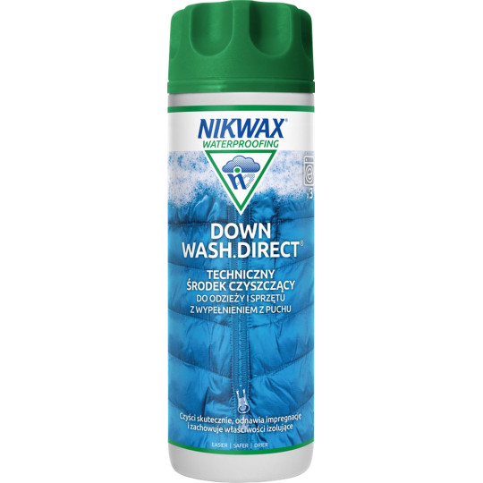 ŚRODEK CZYSZCZĄCY NIKWAX DOWN WASH DIRECT 300ML
