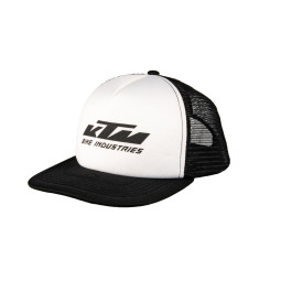 CZAPECZKA KTM FACTORY TEAM WORK CAP MESH, BIAŁY