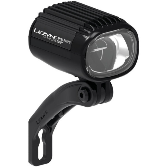 LAMPKA E-BIKE LEZYNE MINI E300+ STVZO, CZARNY
