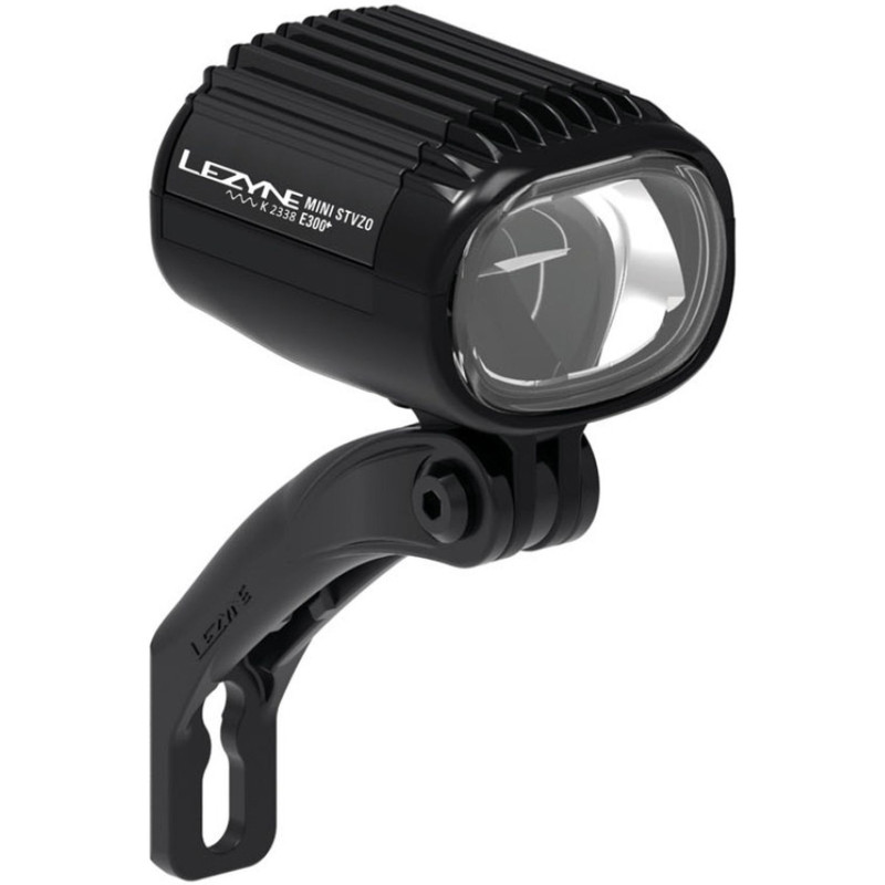 LAMPKA E-BIKE LEZYNE MINI E300+ STVZO, CZARNY