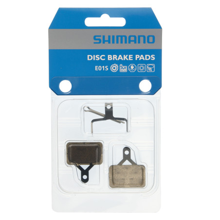 OKŁADZINY HAM. SHIMANO E01S, METALICZNE