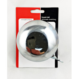 DZWONEK ROWEROWY DING-DONG JET 65MM, CHROMOWANY