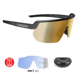 OKULARY SALICE 023 RWX BLACK, RWX + RW GOLD