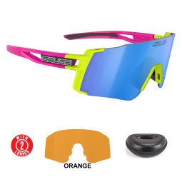 OKULARY SALICE 026S RW LIME-FUCHSIA, RW + ORANGE