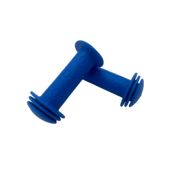 CHWYTY ROW. DZIECIĘCE, GUMA 96MM, NIEBIESKI