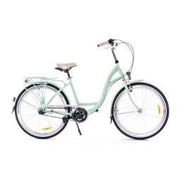 ROWER MIEJSKI STORM STOCKHOLM 26" 1S, MIĘTA, 15"