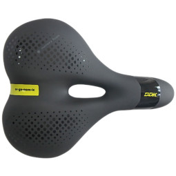 SIODEŁKO ROWEROWE MIEJSKIE DDK D392MF, CZARNY